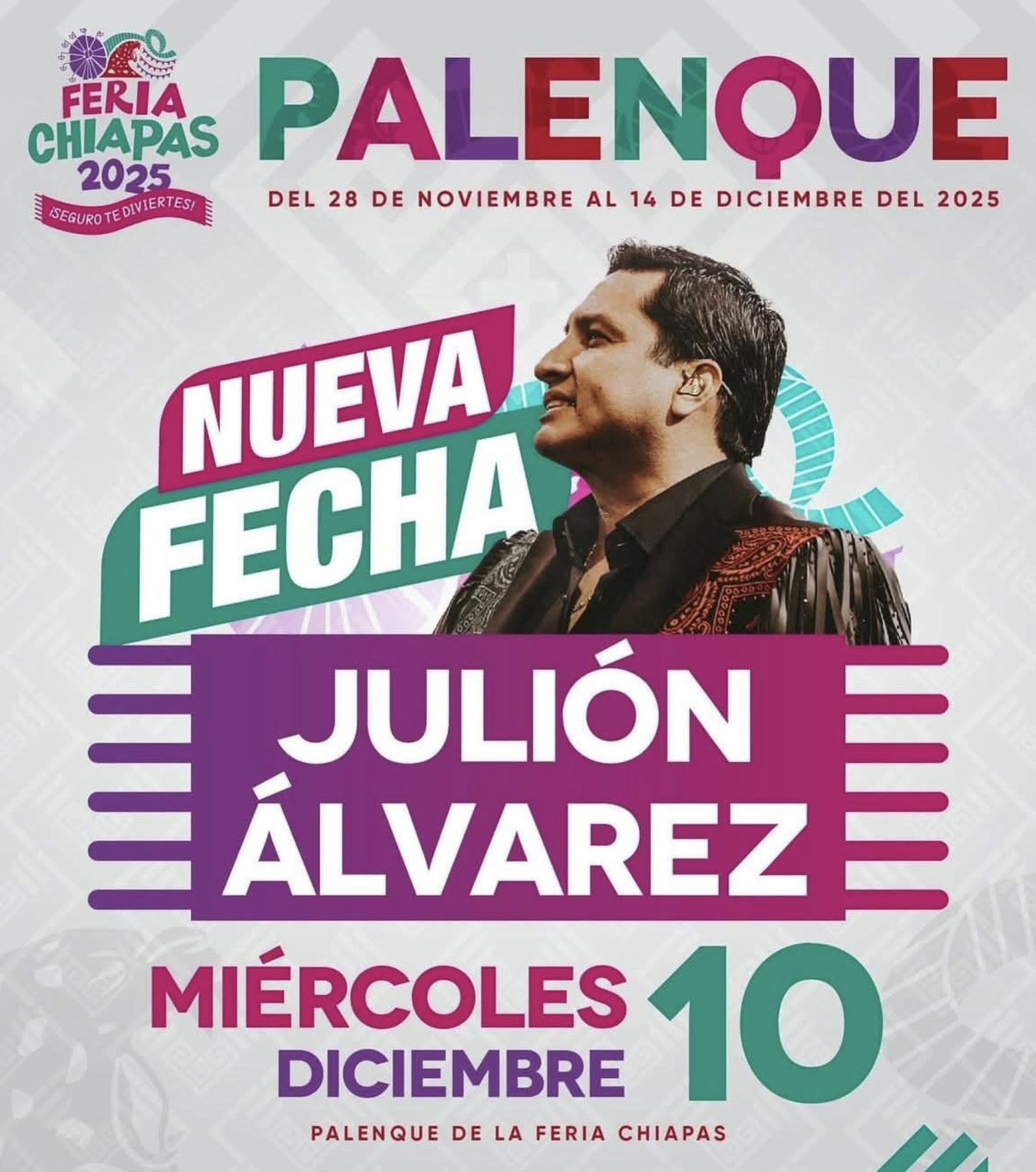 Julión Alvarez - Palenque Feria Chiapas 2025 - 10 Diciembre