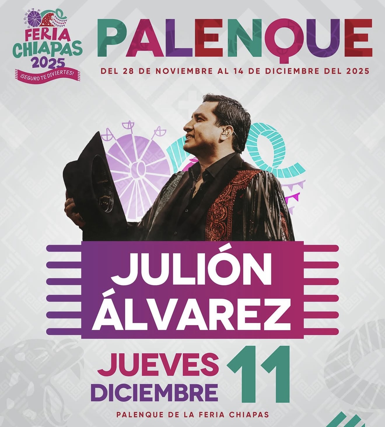 Julión Alvarez - Palenque Feria Chiapas 2025 - 11 Diciembre