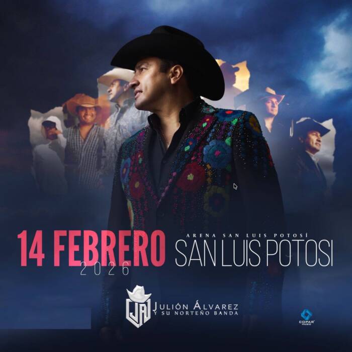 Julión Alvarez - Arena San Luis Potosi  - 14 Febrero - San Luis Potosi