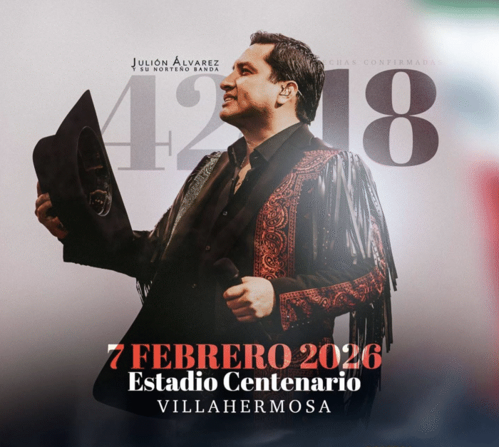 Julión Alvarez - Estadio Centenario Villahermosa - 7 Febrero