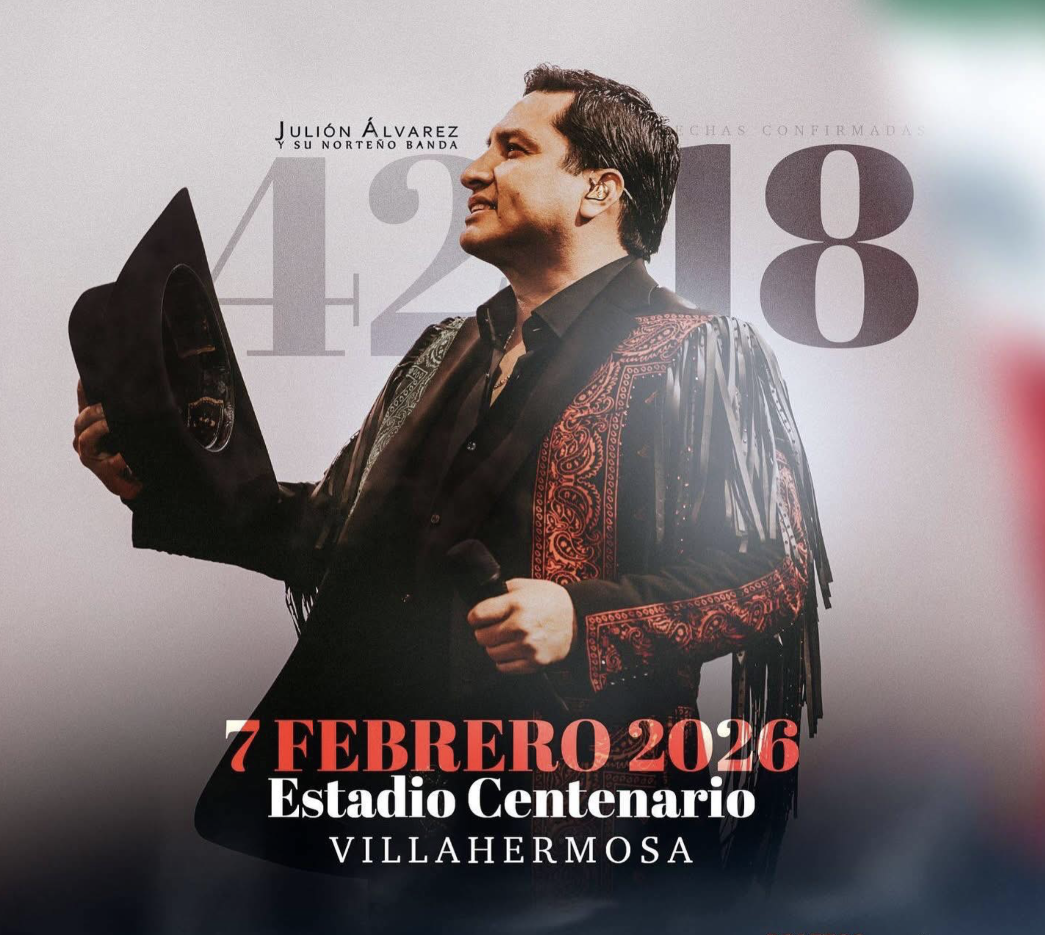 Julión Alvarez - Estadio Centenario Villahermosa - 7 Febrero
